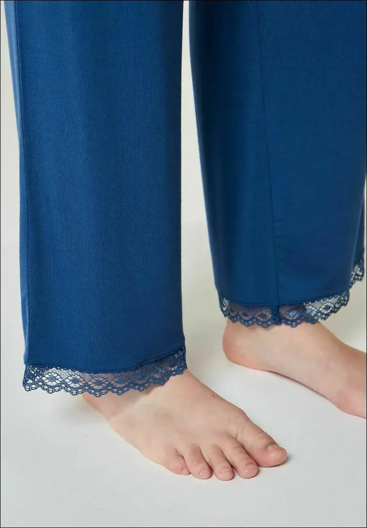 Pižamos kelnės “CCDK” DI7624 - €17 Save 65% __label:Pristatymas 1-2 d.d., color-melyna, material-elastanas,