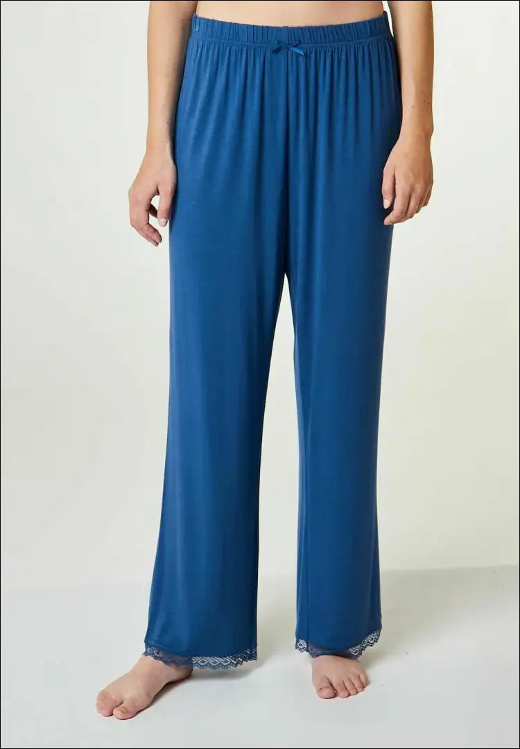 Pižamos kelnės “CCDK” DI7624 - €17 Save 65% __label:Pristatymas 1-2 d.d., color-melyna, material-elastanas,