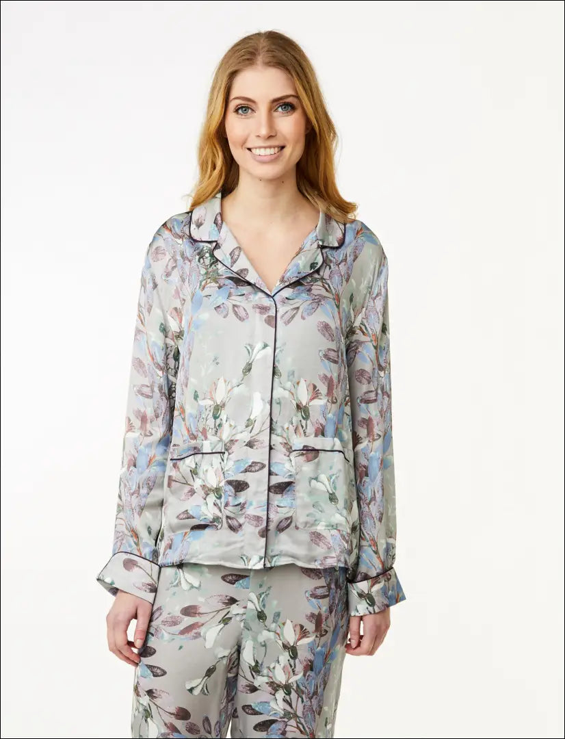 Pižamos marškiniai “CCDK’ DI7582 - __label:Pristatymas 1-2 d.d., color-marga, color-margas, color-pilka,