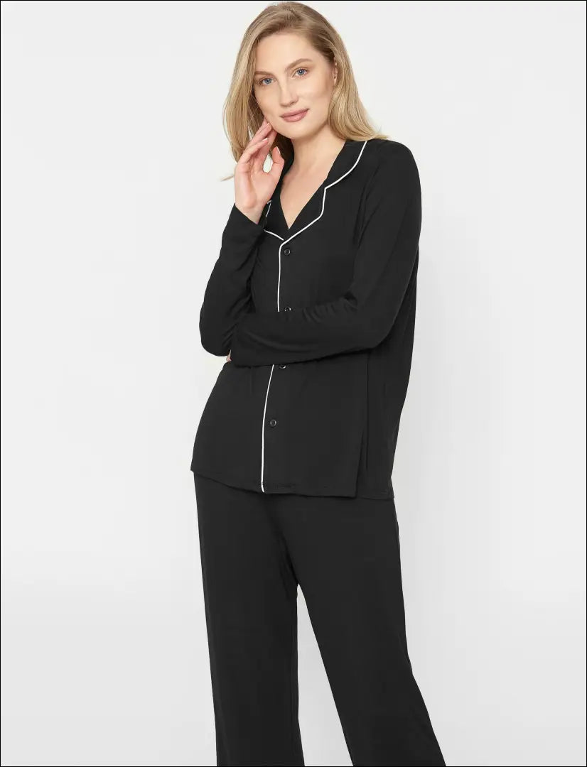 Pižamos marškiniai “CCDK’ DI7584 - €17 Save 65% __label:Pristatymas 1-2 d.d., color-juoda, material-elastanas,