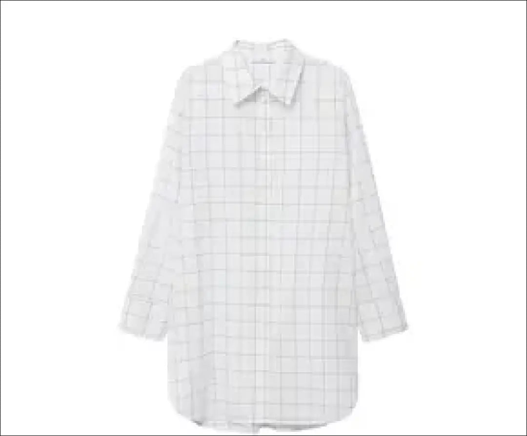 Pižamos marškiniai ’Mango’ DI7614 - €14 Save 65% __label:Pristatymas 1-2 d.d., color-balta, material-medvilne, pizamos,