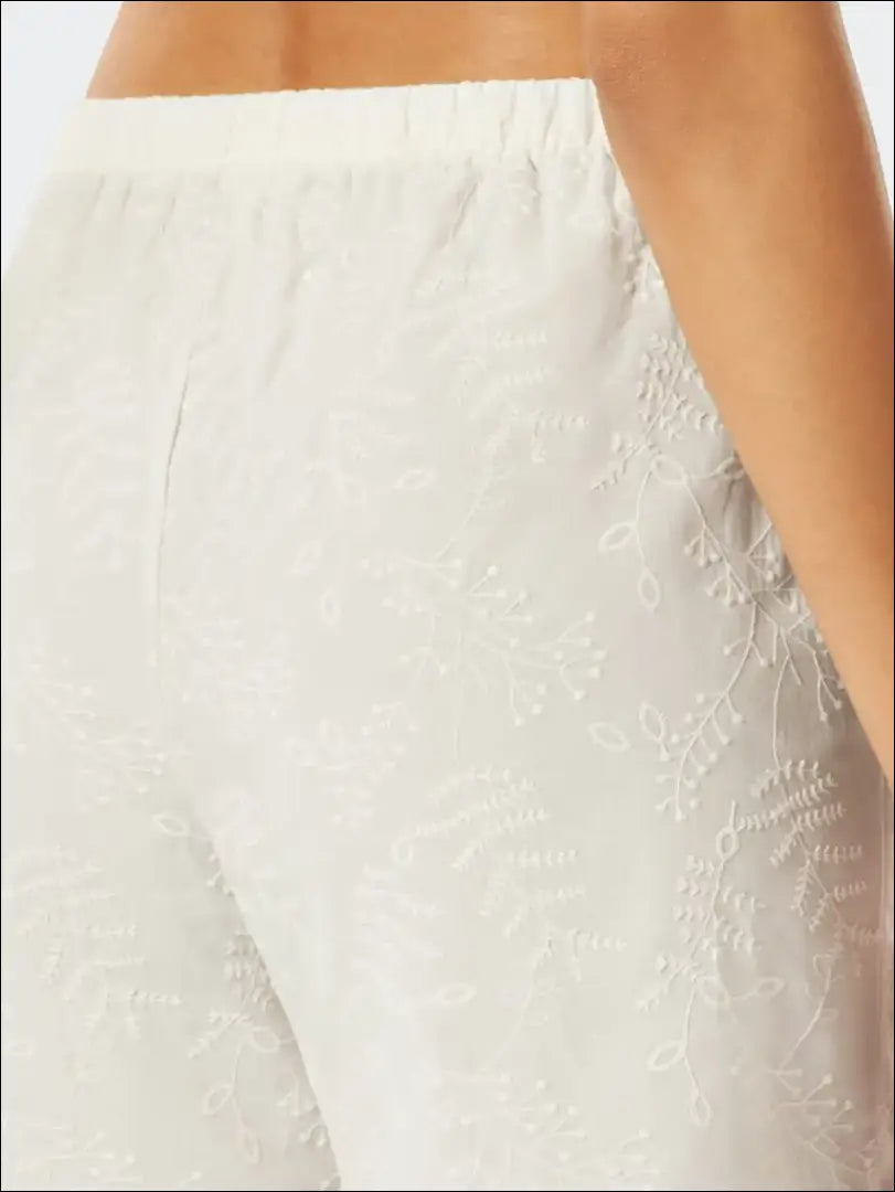 Pižamos šortai ’Schiesser’ DI7595 - __label:Pristatymas 1-2 d.d., color-kremas, material-medvilne, pizamos, tekstile