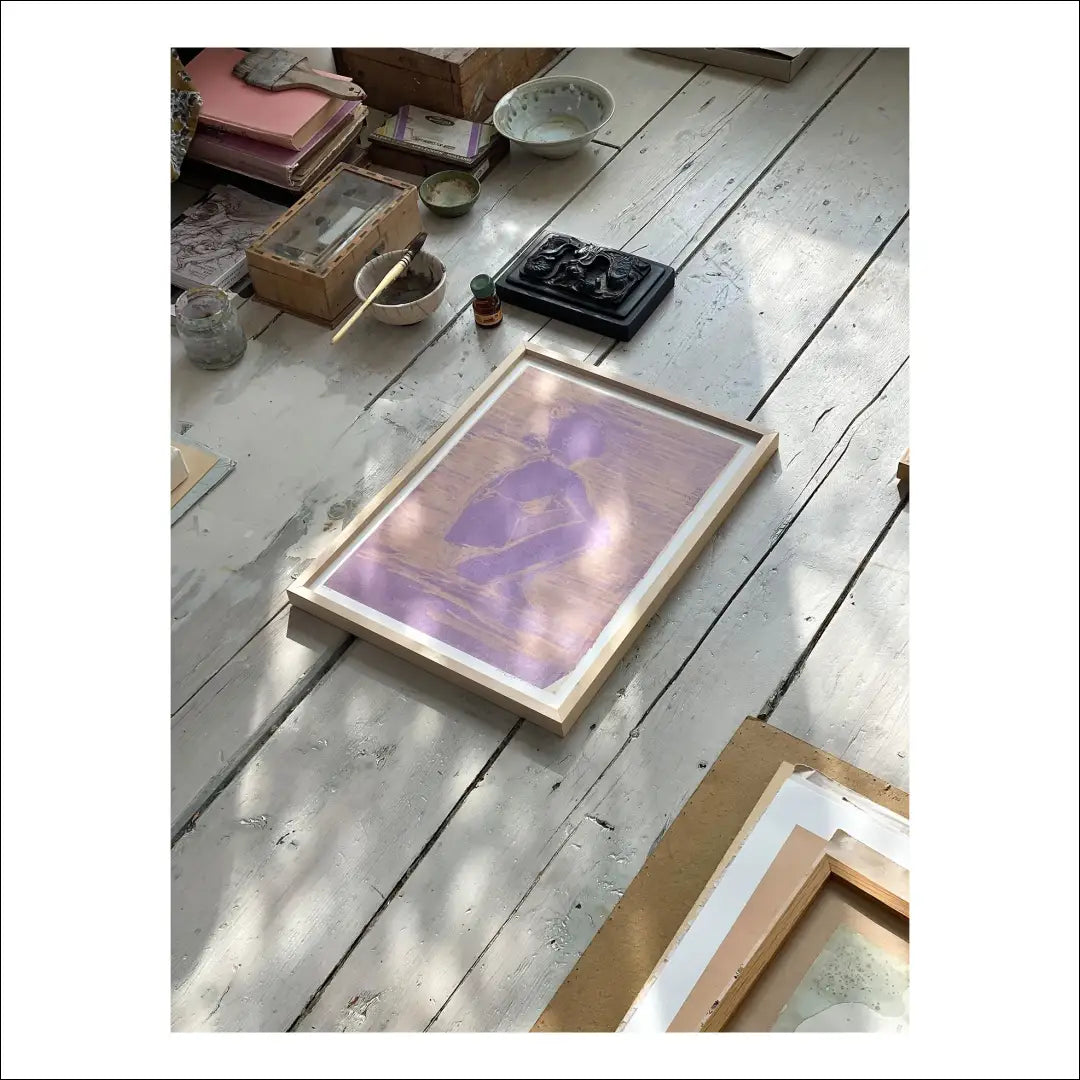 Plakatas DI5989 - €18 Save 70% __label:Pristatymas 1-2 d.d., color-balta, color-smelio, color-violetine, interjeras Iki