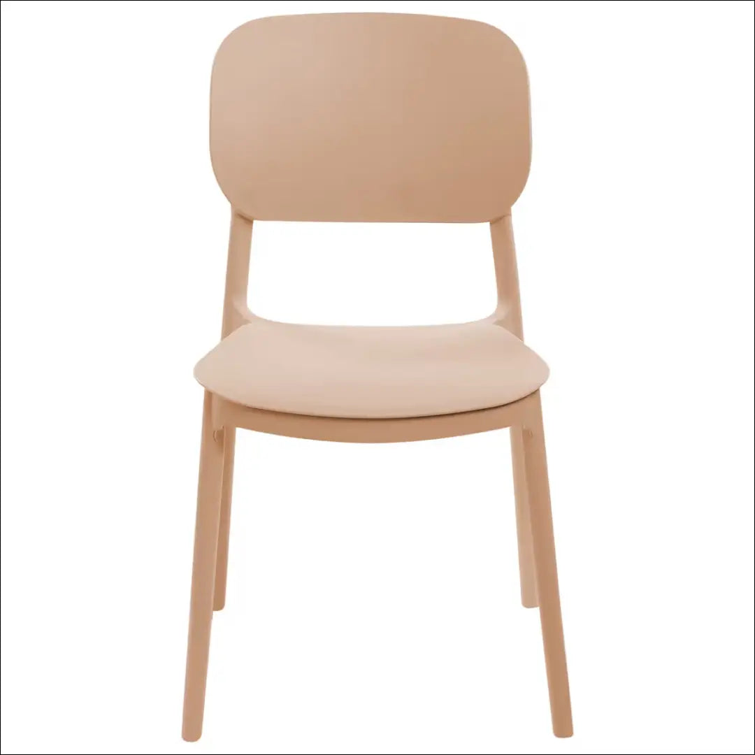 Plastikinė kėdė VI1528 - €28 Save 50% 25-50, __label:Pristatymas 1-2 d.d., color-smelio, kedes-valgomojo, lauko baldai