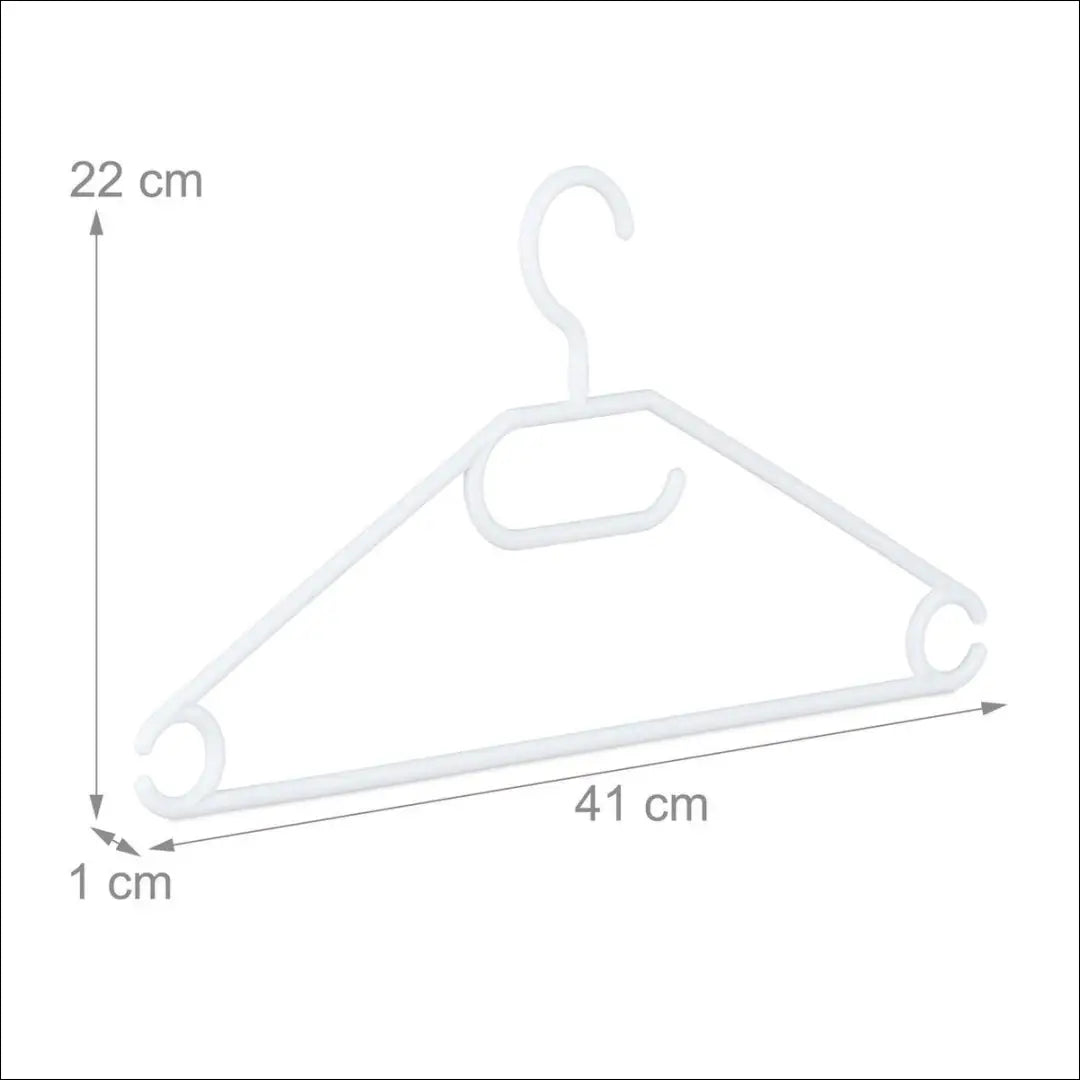 Plastikinės drabužių pakabos 50 vnt DA0156 - €17 Save 50% __label:Pristatymas 1-2 d.d., pakabos, under-25 Iki €25