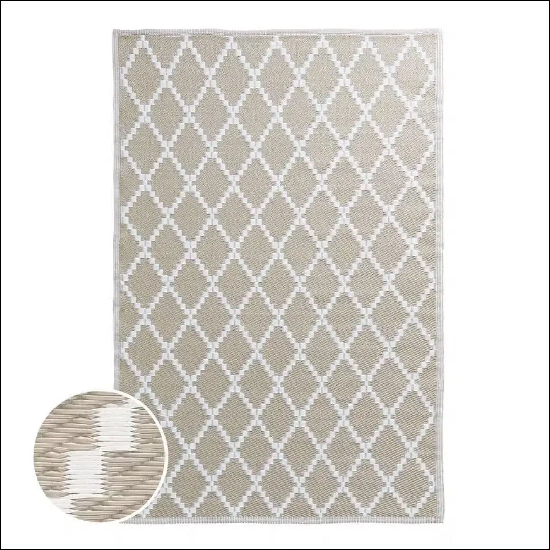 Plastikinis kilimėlis RU889 - €17 Save 50% __label:Pristatymas 1-2 d.d., color-smelio, kilimai, lauko,