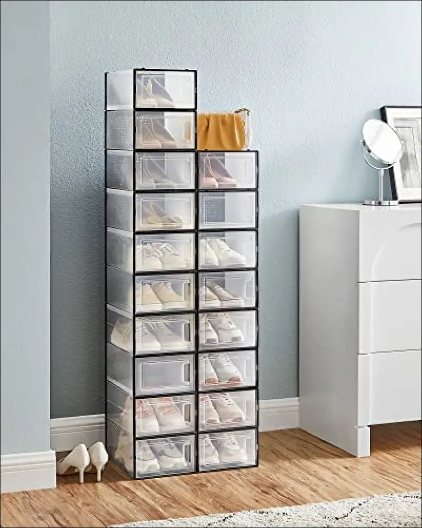 Plastikinių batų dėžučių komplektas/spintelė 18vnt SM859 - €98 Save 40% 50-100, __label:Pristatymas 5-14 d.d.,