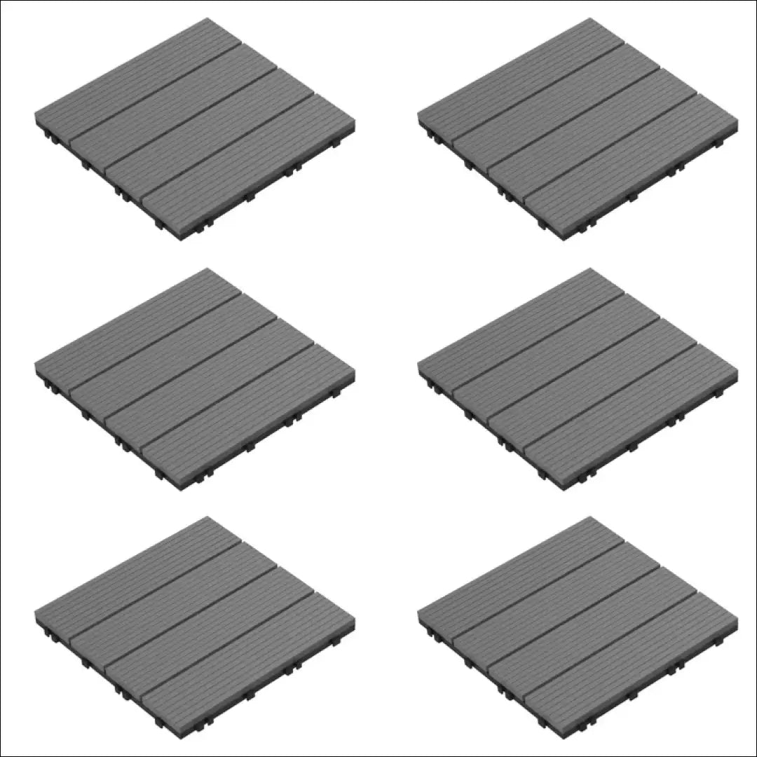 Plastiko/medžio plytelės LI463 - €54 Save 65% 50-100, __label:Pristatymas 1-2 d.d., color-pilka, lauko baldai,