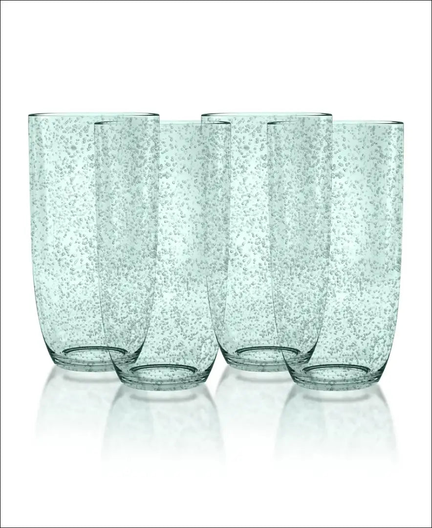 Plastiko stiklinių komplektas (4vnt) DI8967 - €12 Save 55% __label:Pristatymas 1-2 d.d., color-melyna, indai,