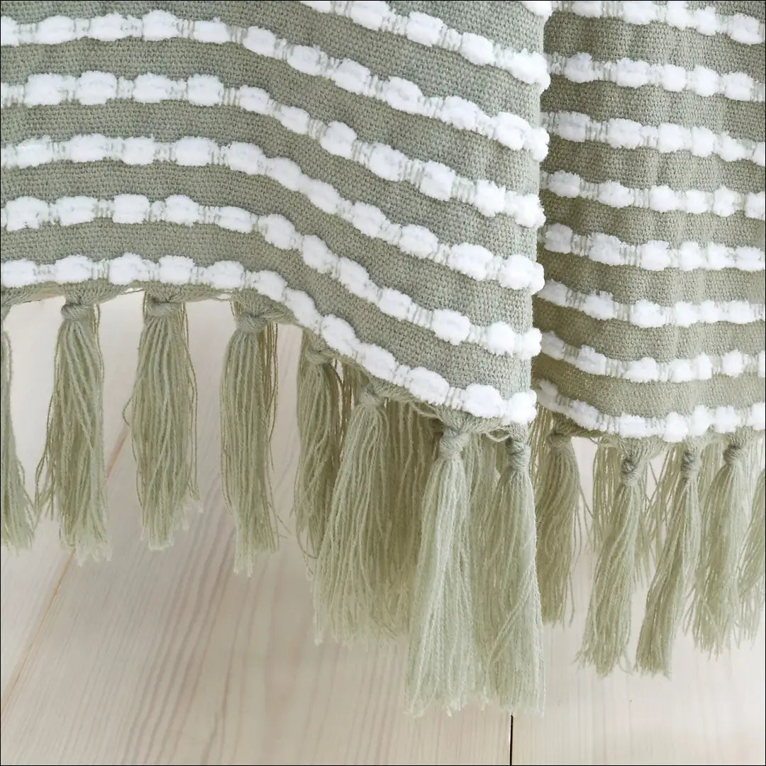 Pledas (125x150cm) DI9152 - €14 Save 50% __label:Pristatymas 1-2 d.d., color-balta, color-zalia, material-akrilas,