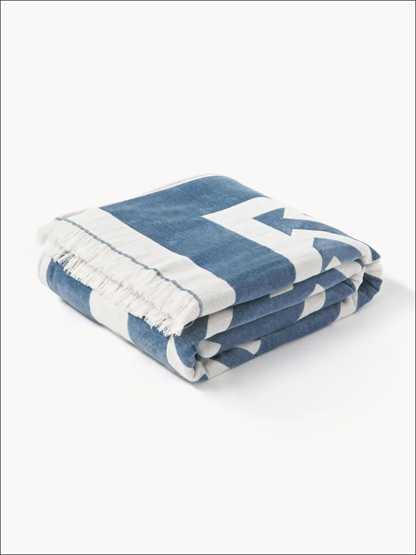Pledas (130x170cm) DI4945 - €21 Save 70% __label:Pristatymas 1-2 d.d., color-kremas, color-melyna, material-medvilne,