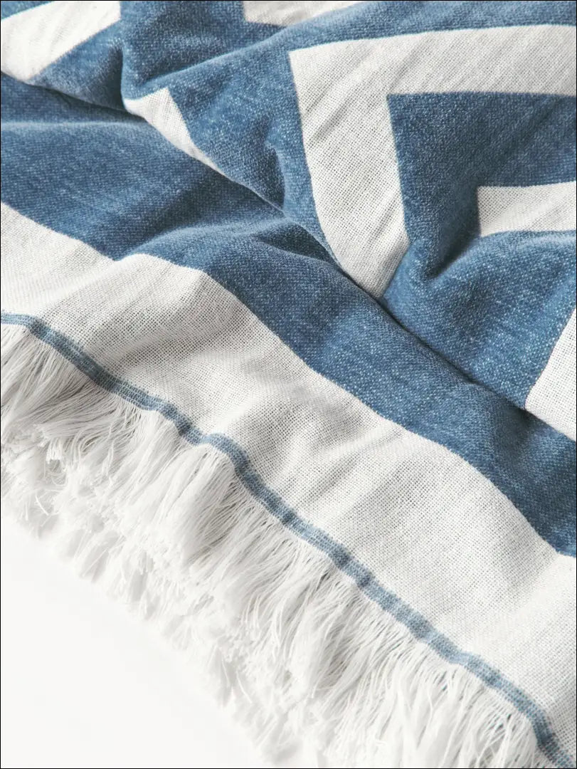 Pledas (130x170cm) DI4945 - €21 Save 70% __label:Pristatymas 1-2 d.d., color-kremas, color-melyna, material-medvilne,