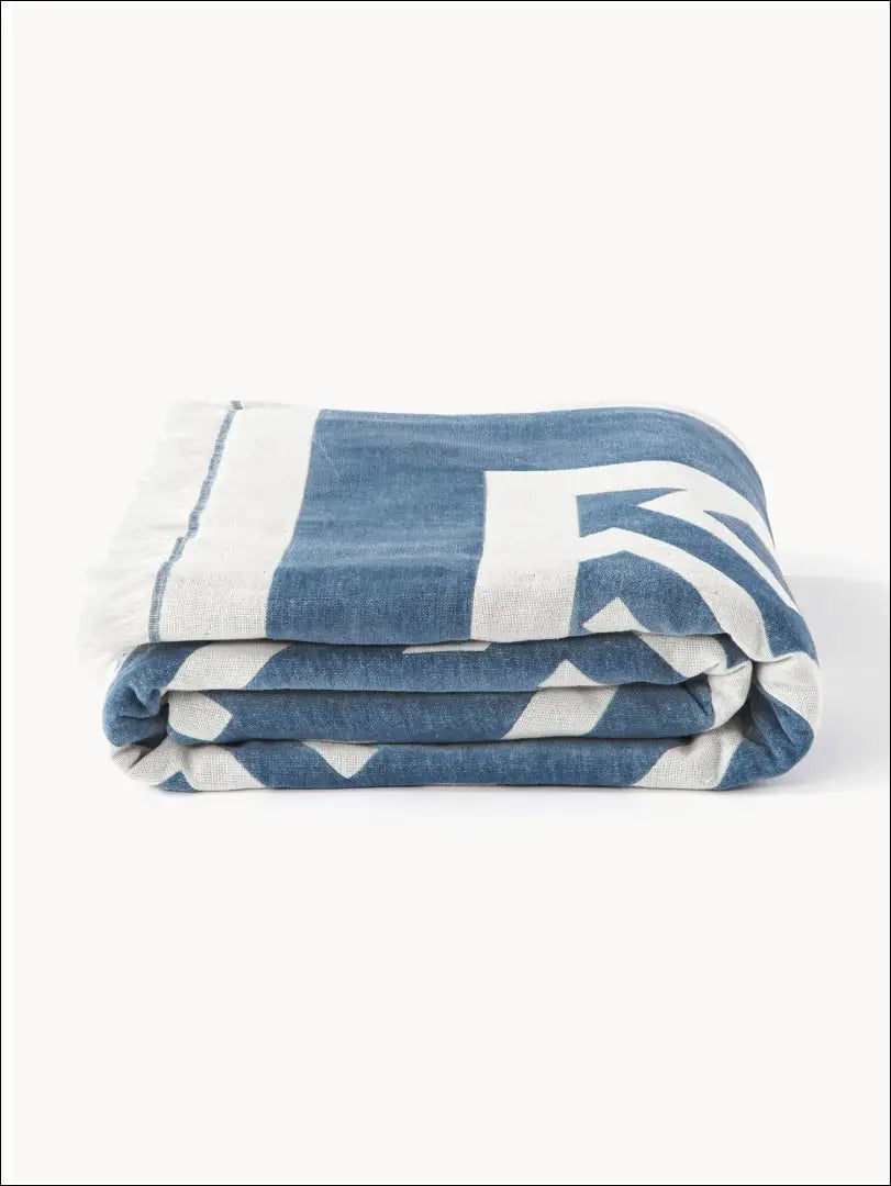 Pledas (130x170cm) DI4945 - €21 Save 70% __label:Pristatymas 1-2 d.d., color-kremas, color-melyna, material-medvilne,