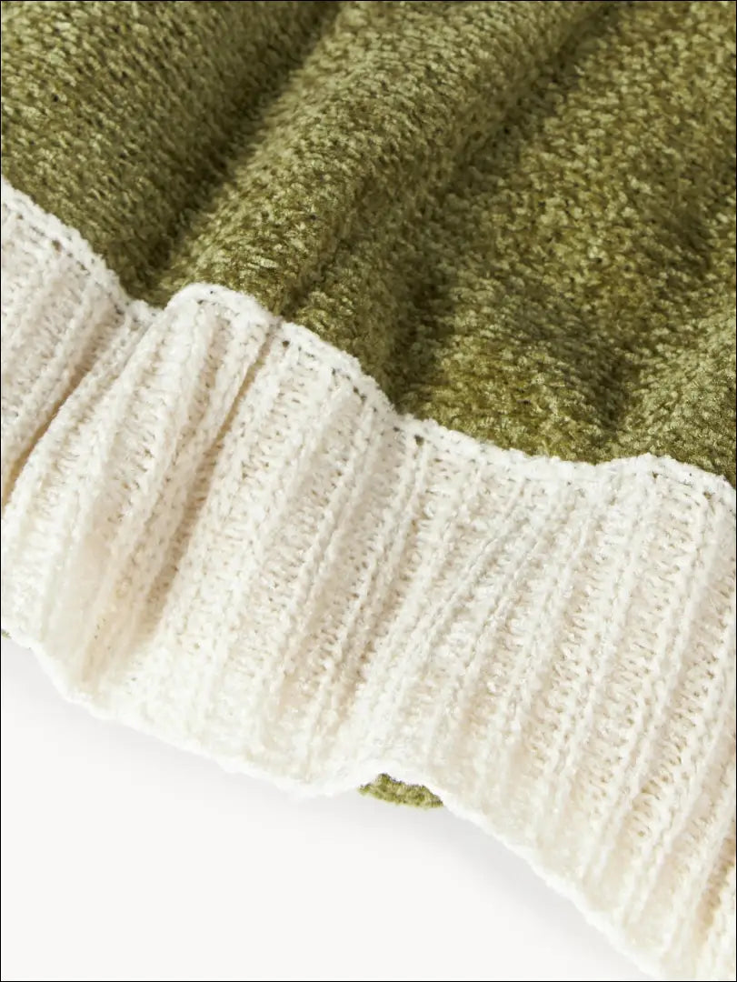 Pledas (130x170cm) DI5470 - €30 Save 70% 25-50, __label:Pristatymas 1-2 d.d., color-kremas, color-zalia,