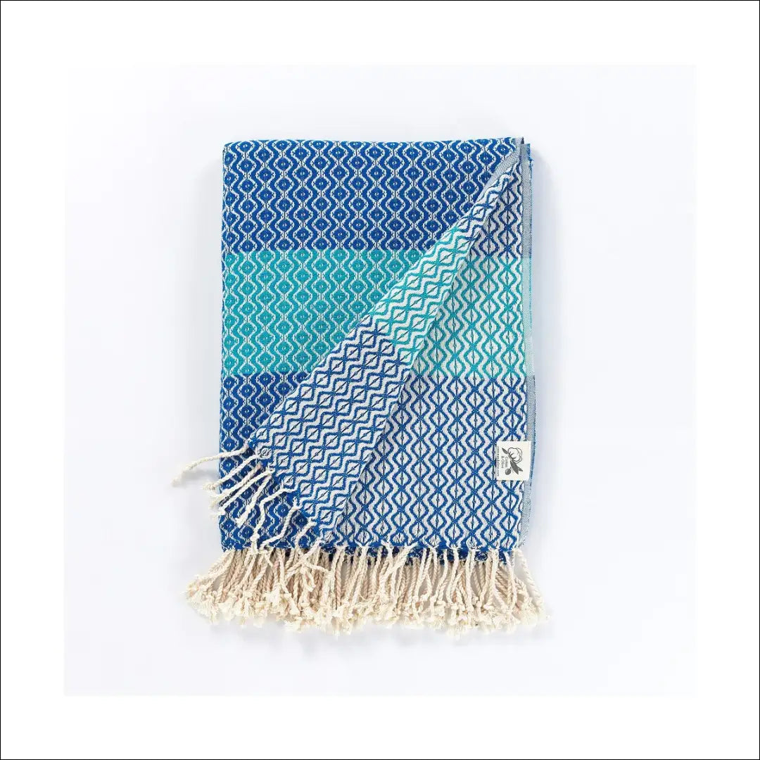 Pledas DI11774 - €28 Save 70% 25-50, __label:Pristatymas 1-2 d.d., color-melyna, color-turkis, material-medvilne €25
