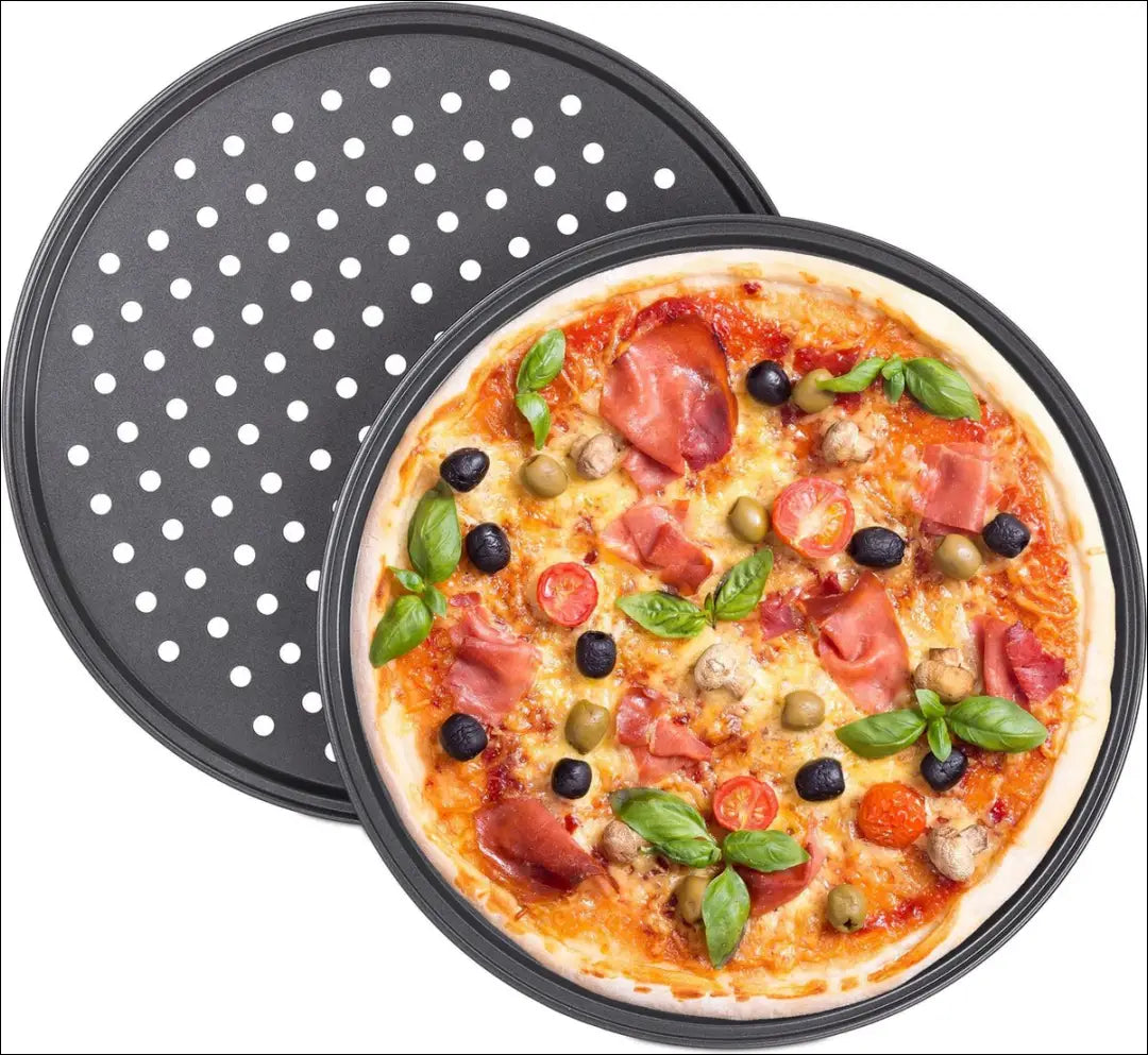 Plieninės picos lėkštės - 2vnt 32cm DA0161 - €29 Save 50% 25-50, __label:Pristatymas 1-2 d.d., virtuves,