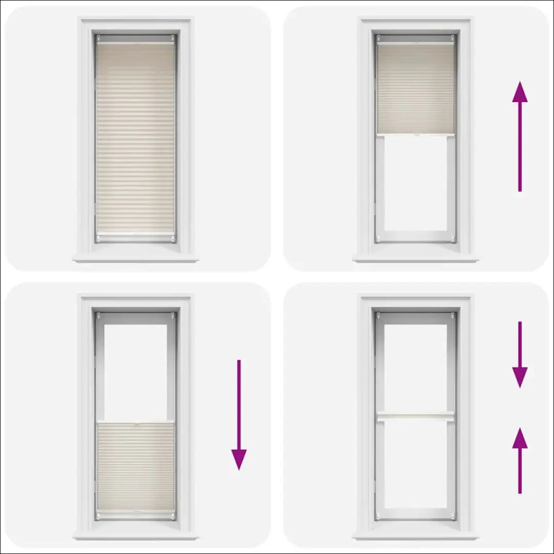 Plisuota žaliuzė DI10349 - €18 Save 50% __label:Pristatymas 1-2 d.d., color-kremas, material-poliesteris, tekstile,