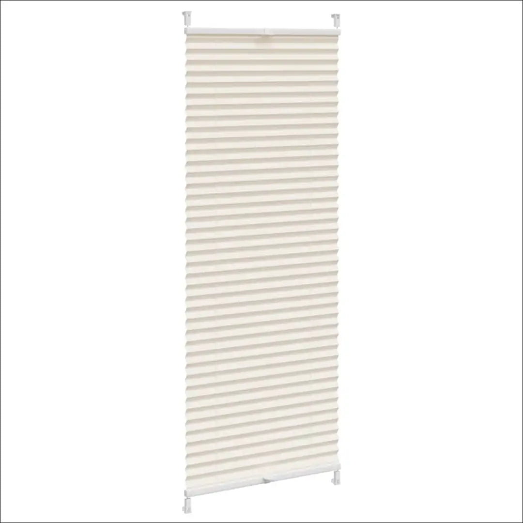Plisuota žaliuzė DI10349 - €18 Save 50% __label:Pristatymas 1-2 d.d., color-kremas, material-poliesteris, tekstile,