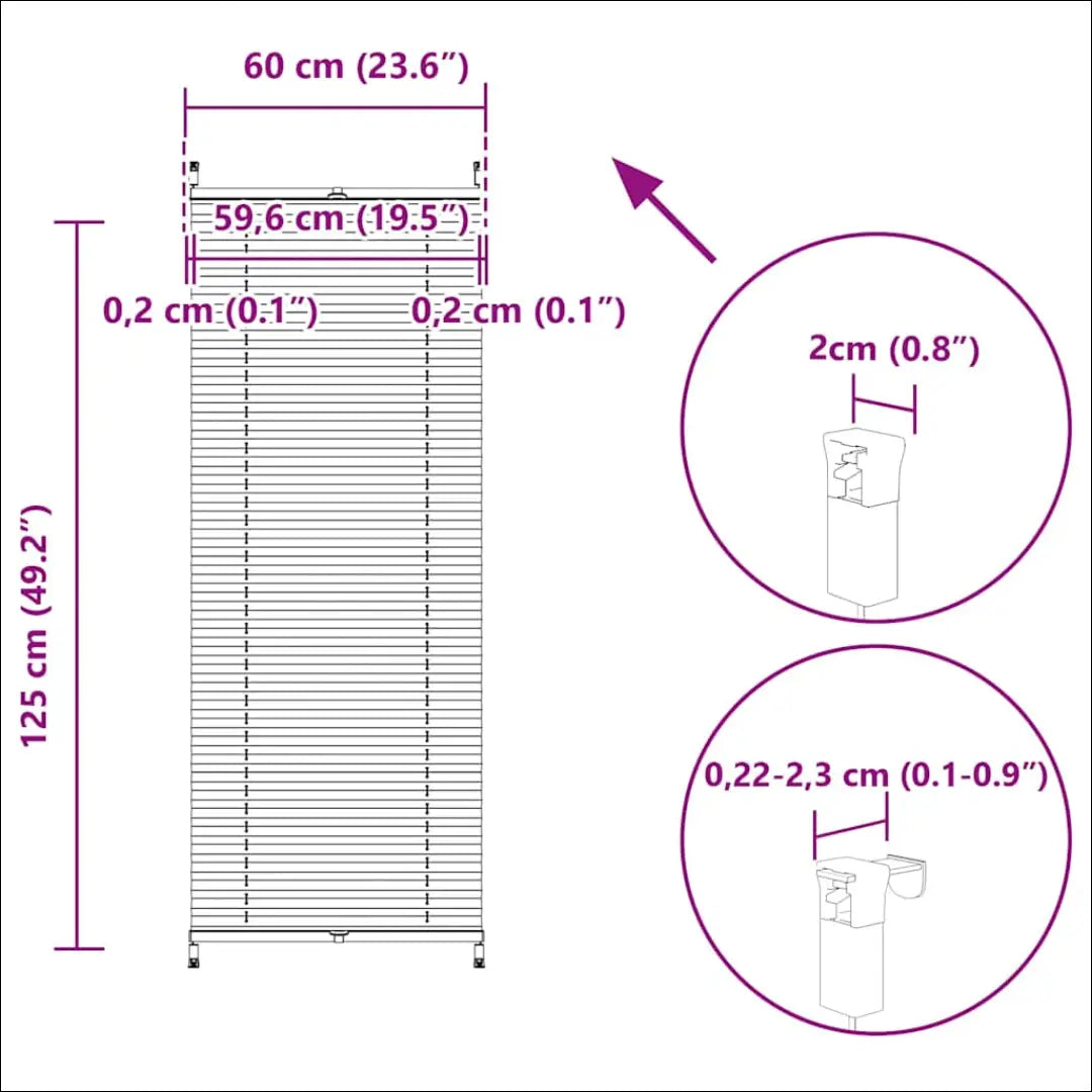 Plisuota žaliuzė DI10349 - €18 Save 50% __label:Pristatymas 1-2 d.d., color-kremas, material-poliesteris, tekstile,