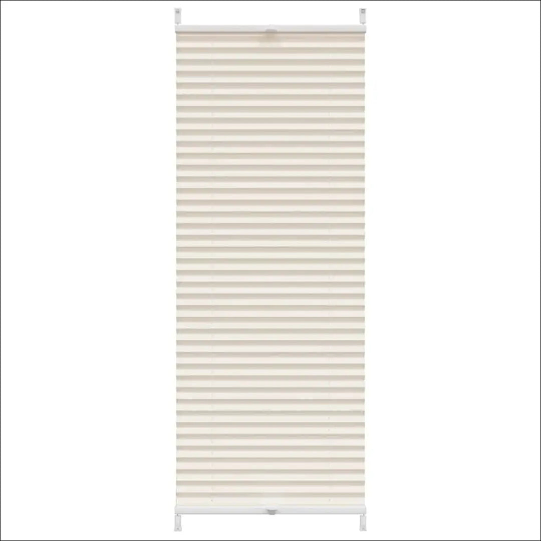 Plisuota žaliuzė DI10349 - €18 Save 50% __label:Pristatymas 1-2 d.d., color-kremas, material-poliesteris, tekstile,