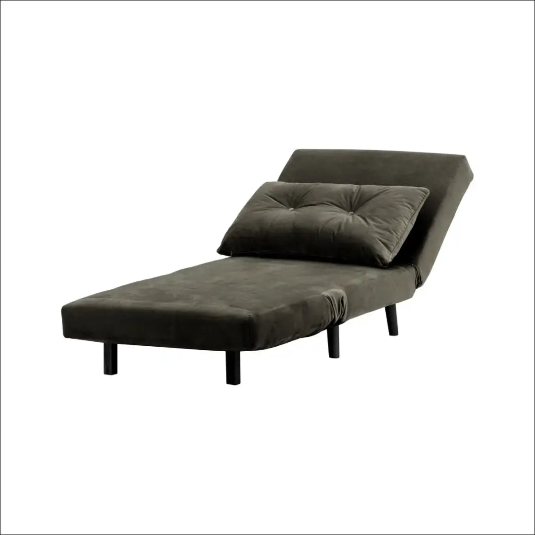 Poilsio fotelis-šezlongas MI837 - €270 Save 50% __label:Pristatymas 1-2 d.d., color-pilka, foteliai, material-aksomas,