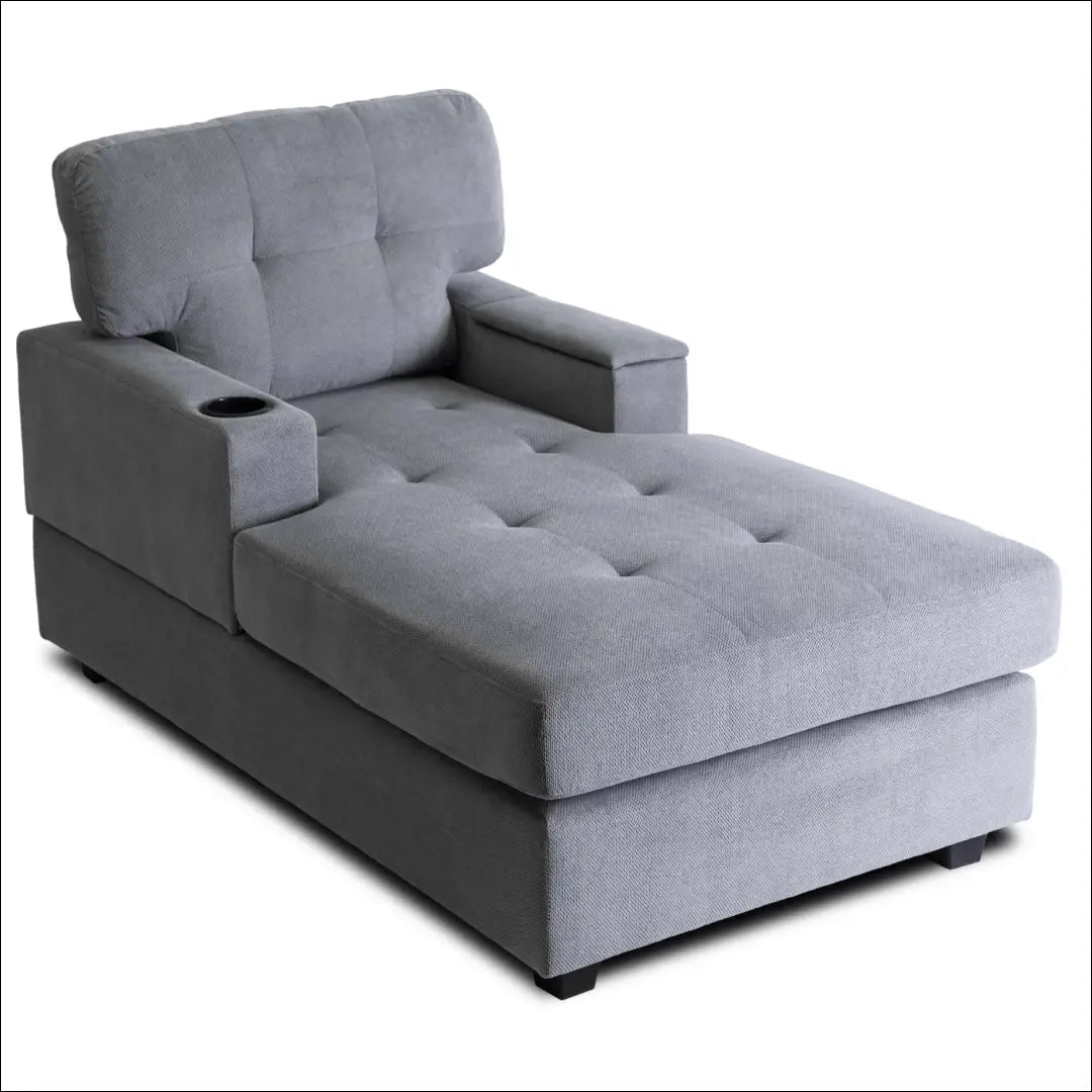 Poilsio fotelis su audiniu pilkos spalvos TE462 - €330 Save 15% __label:Pristatymas 5-14 d.d., elite, Fotele