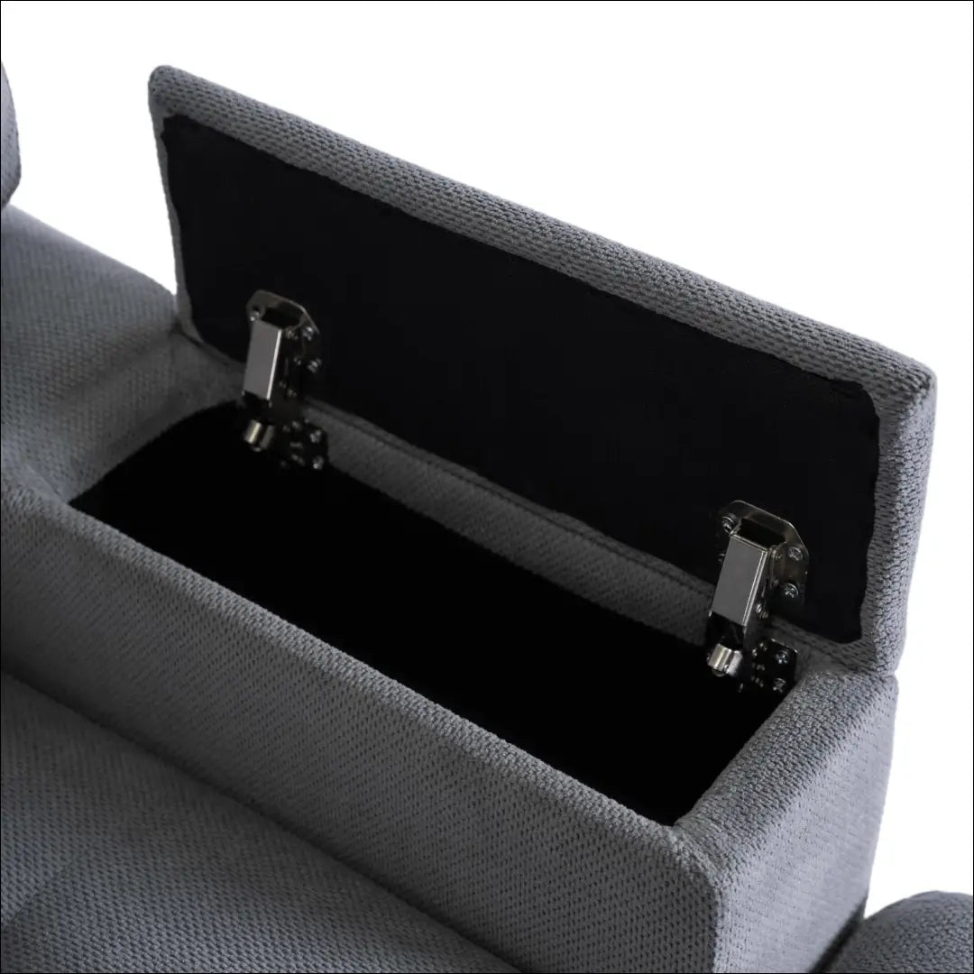 Poilsio fotelis su audiniu pilkos spalvos TE462 - €330 Save 15% __label:Pristatymas 5-14 d.d., elite, Fotele