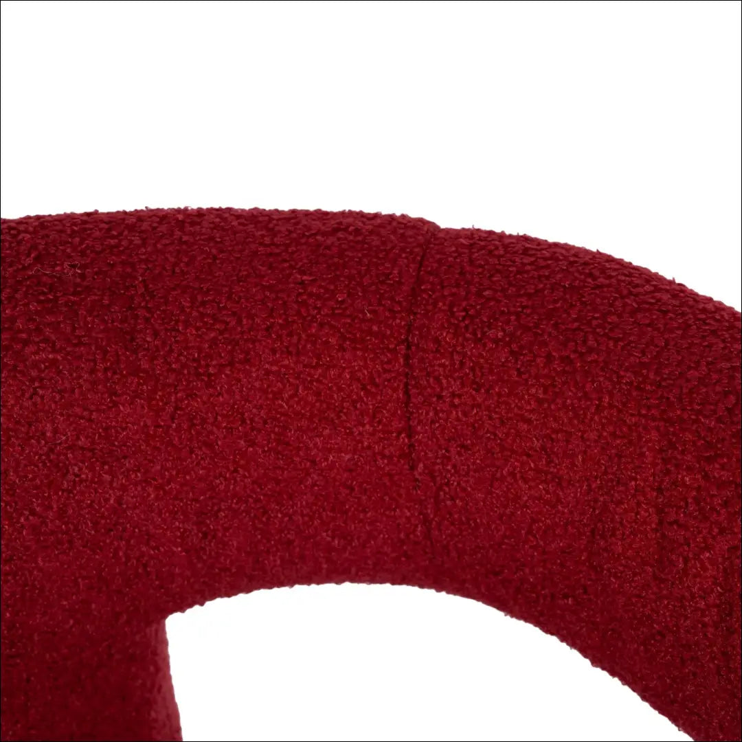 Poilsio fotelis su buklė audinio audiniu bordo spalvos TE1053 - €192 Save 15% 100-200, __label:Pristatymas 5-14 d.d.,