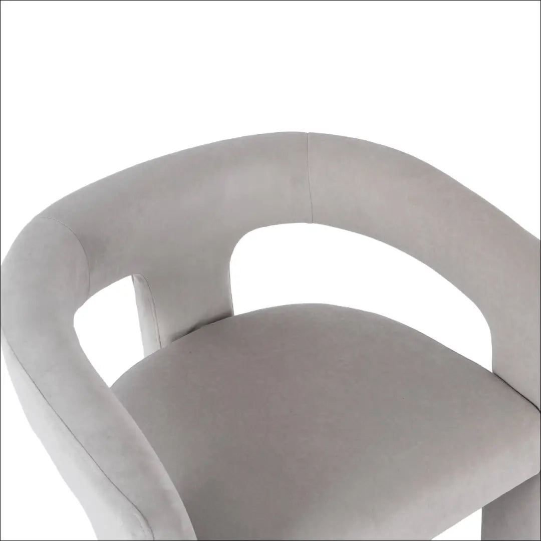 Poilsio fotelis su veliūro audiniu pilkos spalvos TE1037 - €192 Save 15% 100-200, __label:Pristatymas 5-14 d.d., elite,