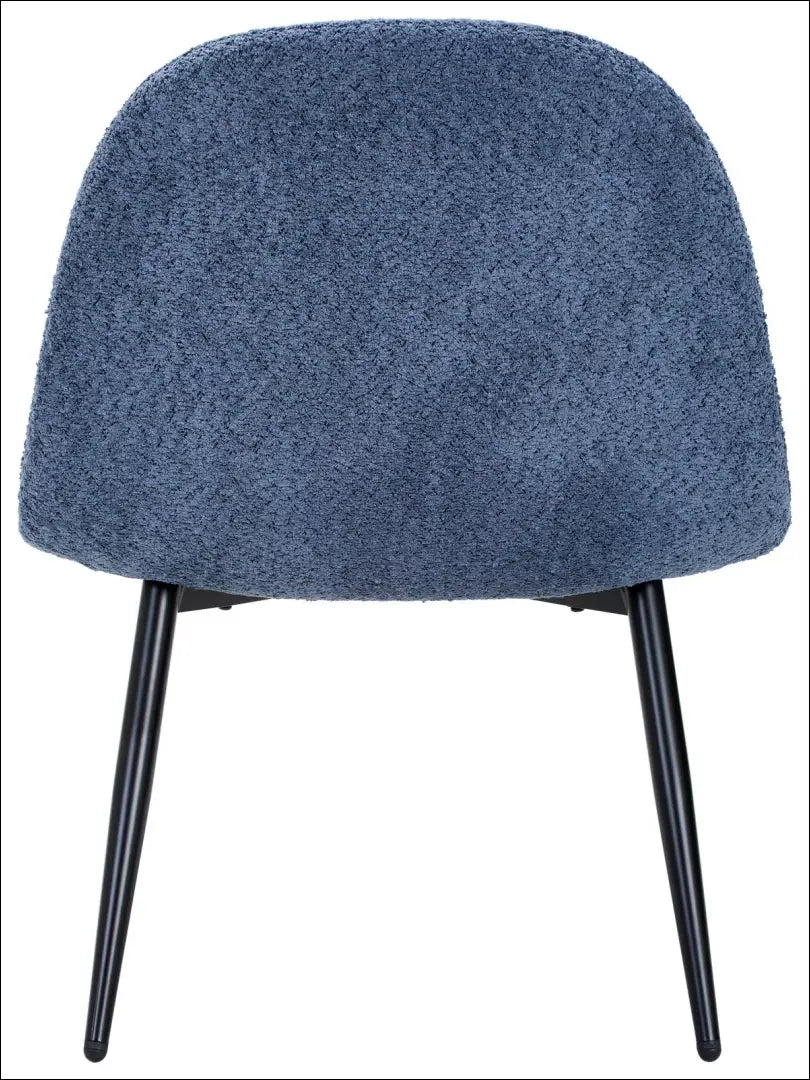 Poilsio krėslas MI1002 - €34 Save 50% 25-50, __label:Pristatymas 1-2 d.d., boucle, color-melyna, foteliai Dining Chairs