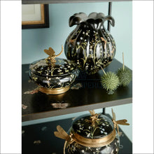 Įkelti vaizdą į galerijos rodinį, Porcelianinė vaza DI6157 - €106 Save 50% 100-200, color-juoda, color-marga, color-margas, interjeras Interjeras Fast
