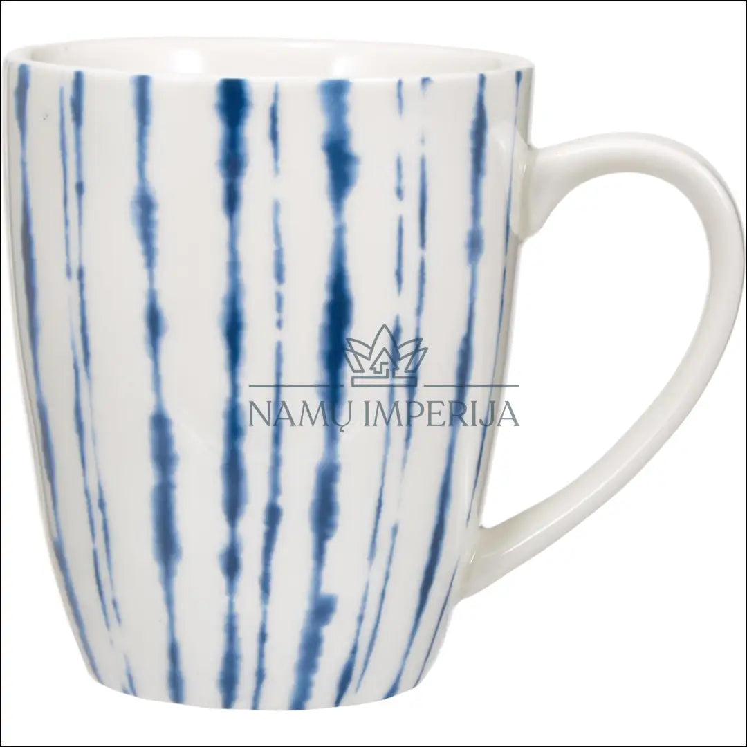 Porcelianinių puodelių komplektas (2vnt) DI2492 - €6 Save 65% __label:Pristatymas 1-2 d.d., color-balta, color-melyna,
