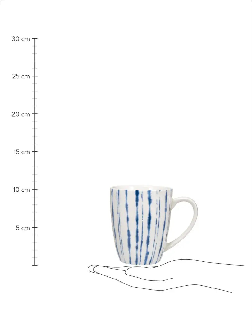Porcelianinių puodelių komplektas (2vnt) DI2492 - €5 Save 70% __label:Pristatymas 1-2 d.d., color-balta, color-melyna,