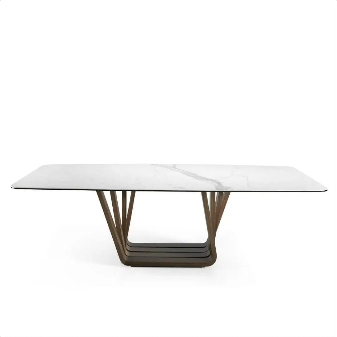 Porceliano valgomojo stalas VI767 - €2,547 Save 70% __label:Pristatymas 1-2 d.d., color-balta, color-ruda,