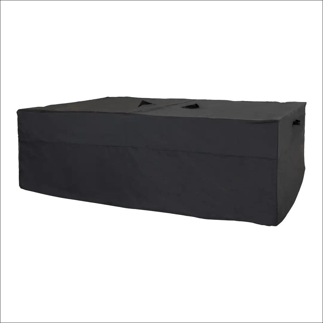 Prabangus užvalkalas poilsio ir sofos komplektams 210 g/m2 600D poliesteris dengtas PU atsparus vandeniui juodas RD1136