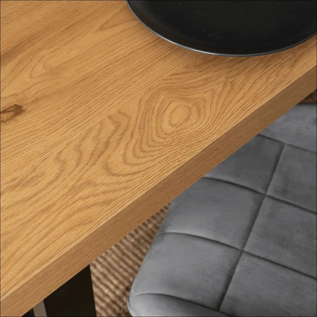 Prailginamas stalas iš MDF juodos spalvos / ąžuolo 130-230 cm TE770 - €346 Save 15% __label:Pristatymas 5-14 d.d.,