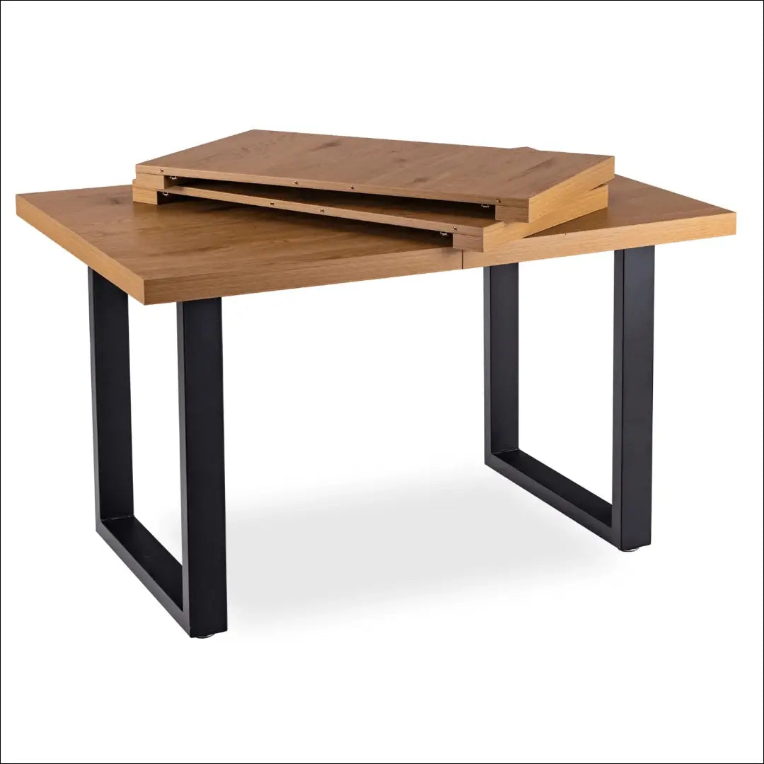 Prailginamas stalas iš MDF juodos spalvos / ąžuolo 130-230 cm TE770 - €346 Save 15% __label:Pristatymas 5-14 d.d.,