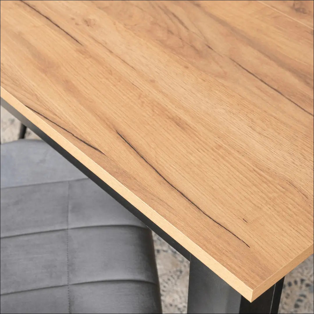 Prailginamas stalas iš MDF juodos spalvos / ąžuolo 80-200 cm TE825 - €228 Save 15% __label:Pristatymas 5-14 d.d.,