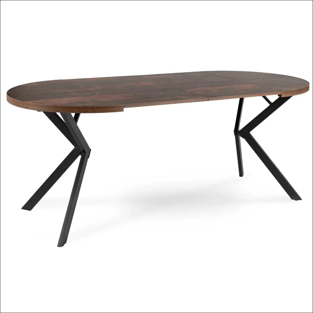 Prailginamas stalas iš MDF juodos spalvos / ąžuolo 90-190 cm TE528 - €338 Save 15% __label:Pristatymas 5-14 d.d.,