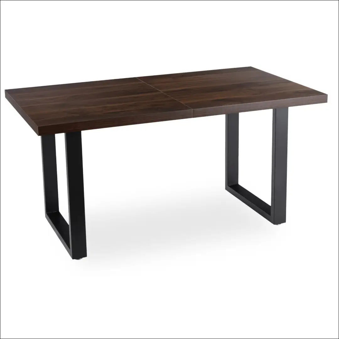 Prailginamas stalas iš MDF juodos spalvos / riešuto 160-260 cm TE999 - €384 Save 15% __label:Pristatymas 5-14 d.d.,