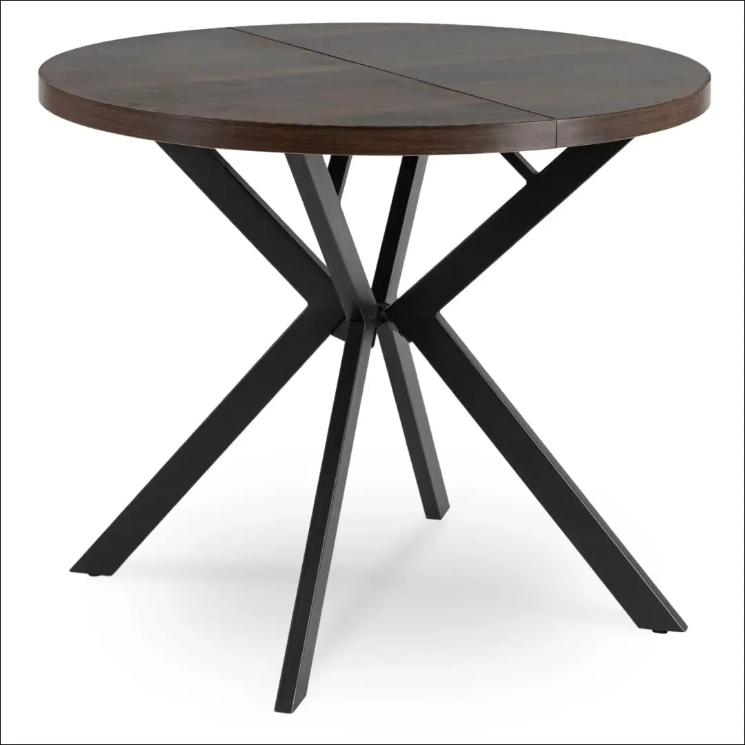 Prailginamas stalas iš MDF juodos spalvos / riešuto 90-190 cm TE596 - €338 Save 15% __label:Pristatymas 5-14 d.d.,
