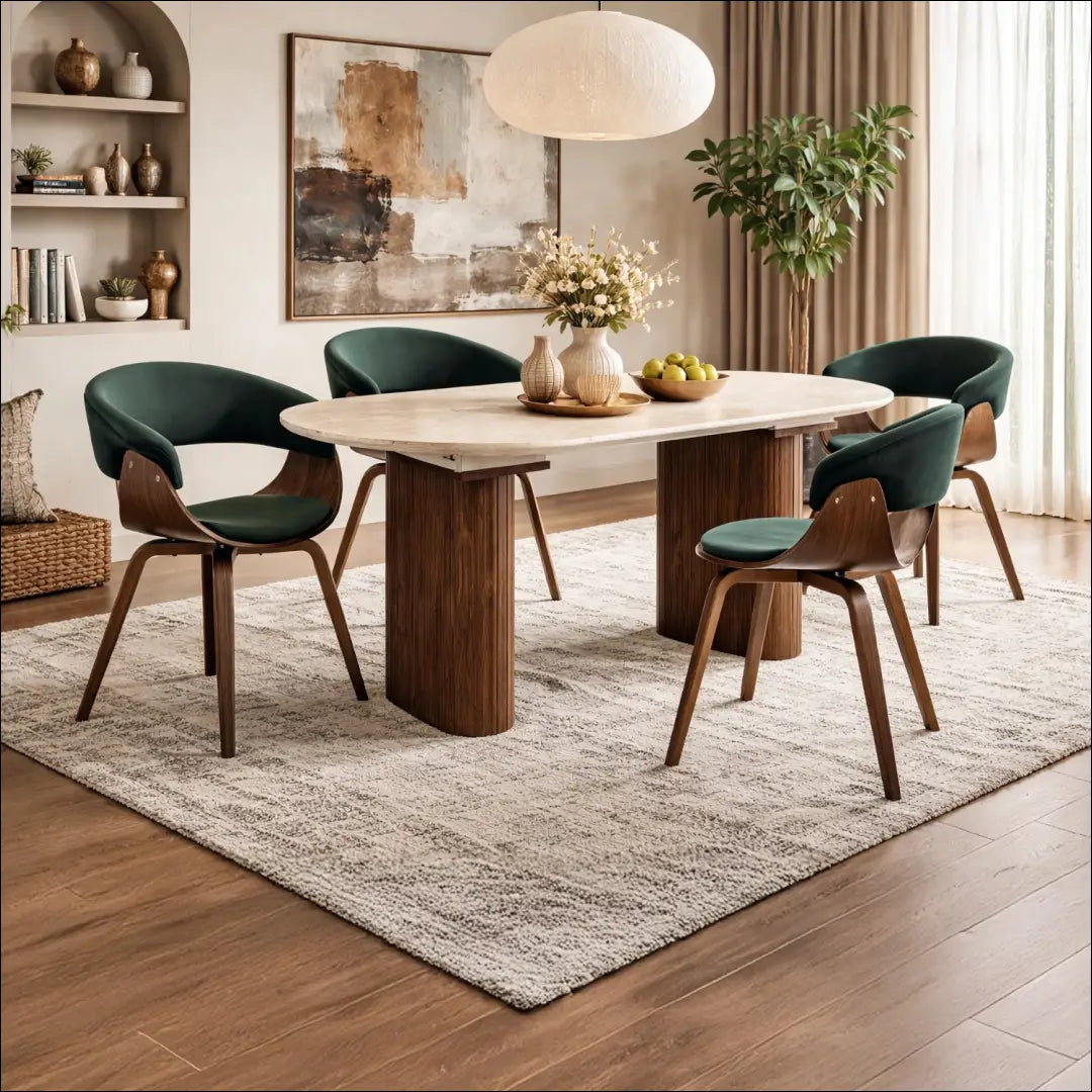 Prailginamas stalas iš MDF riešuto spalvos 180-220 cm TE1123 - €507 Save 15% __label:Pristatymas 5-14 d.d., elite,