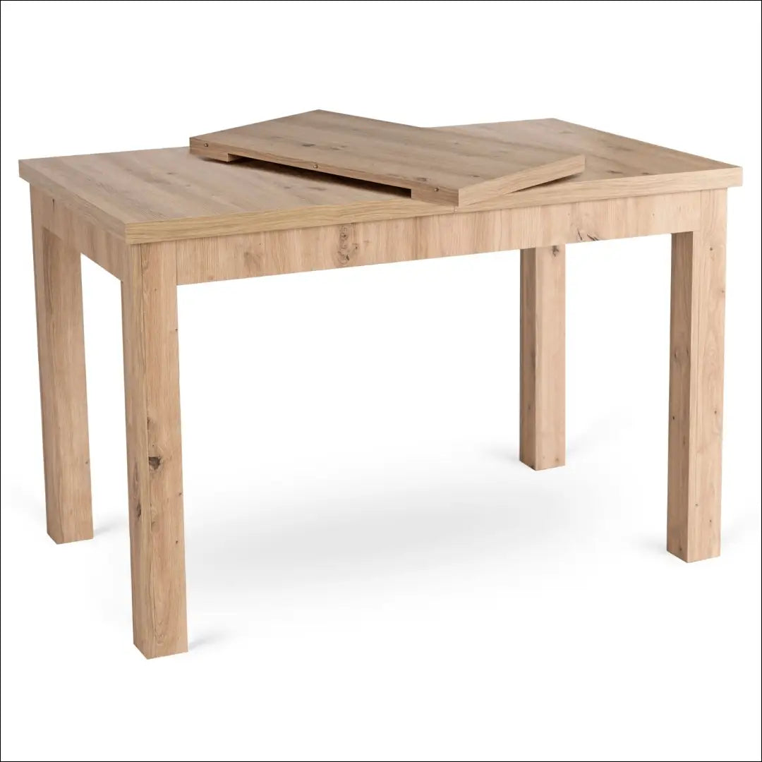Prailginamas stalas iš medžio drožlių plokštės ąžuolo spalvos 120-160 cm TE570 - €190 Save 15% 100-200,