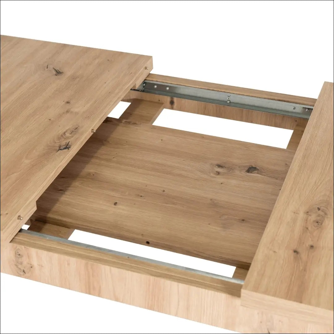 Prailginamas stalas iš medžio drožlių plokštės ąžuolo spalvos 120-160 cm TE570 - €190 Save 15% 100-200,