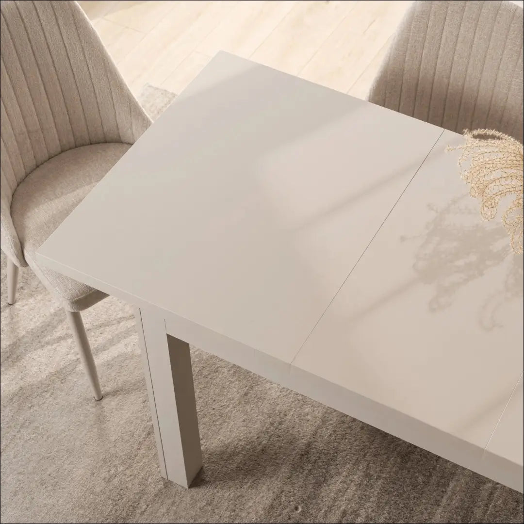 Prailginamas stalas iš medžio drožlių plokštės kašmyro spalvos 120-160 cm TE1253 - €197 Save 15% 100-200,