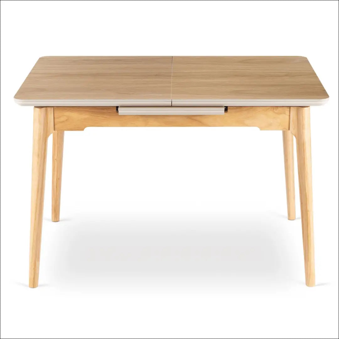 Prailginamas stalas su keraminiu stalviršiu ąžuolo spalvos 120-160 cm TE1010 - €277 Save 15% __label:Pristatymas 5-14