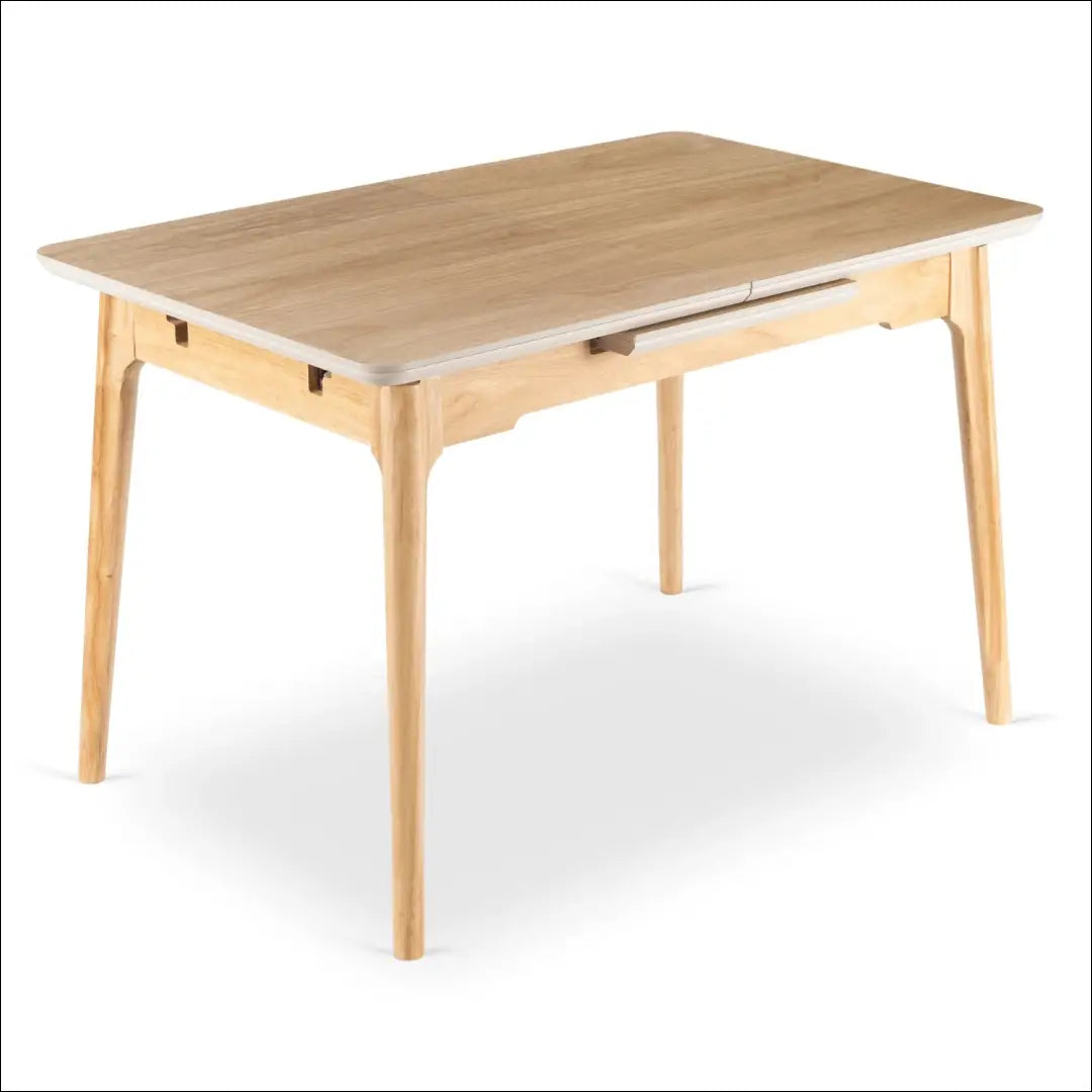 Prailginamas stalas su keraminiu stalviršiu ąžuolo spalvos 120-160 cm TE1010 - €277 Save 15% __label:Pristatymas 5-14