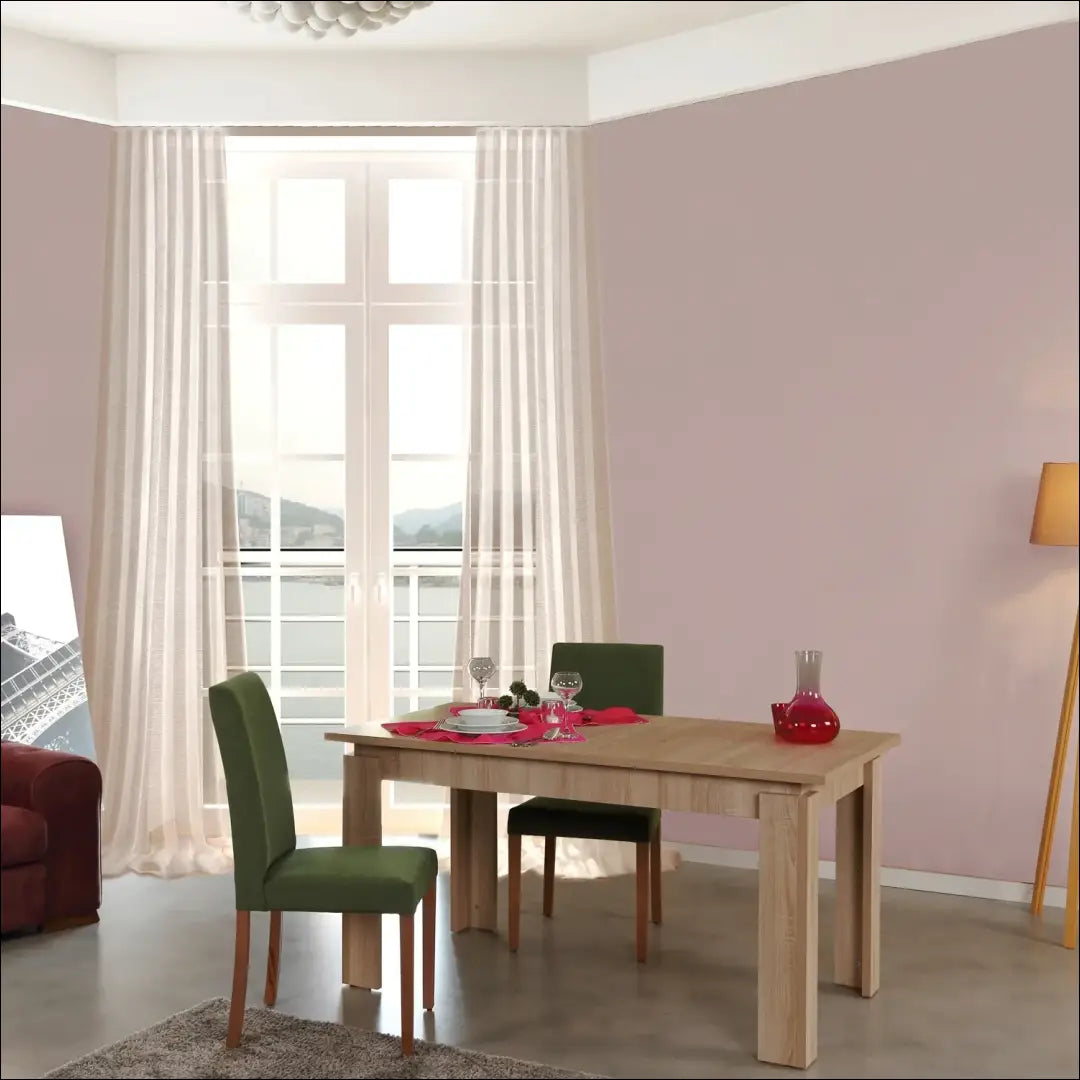 Prailginamas valgomojo stalas VI586 - €199 Save 65% 100-200, __label:Pristatymas 1-2 d.d., color-ruda,