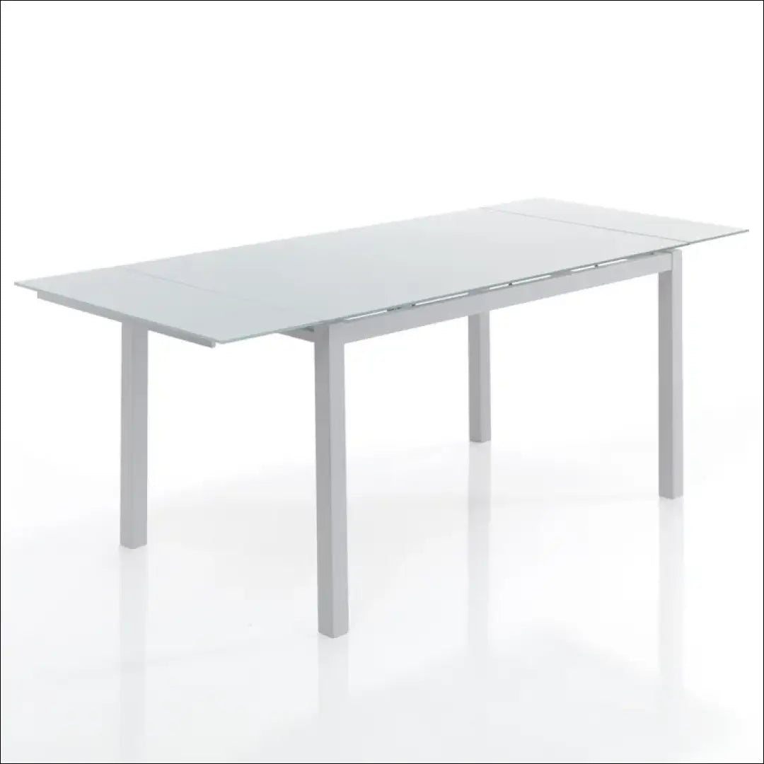 Prailginamas valgomojo stalas VI747 - €311 Save 60% __label:Pristatymas 1-2 d.d., color-balta, material-metalas,