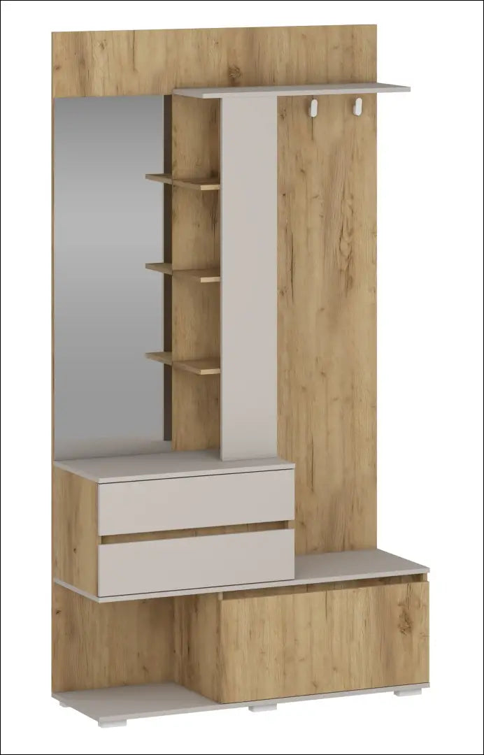 Prieškambario komplektas KI1683 - €240 Save 50% __label:Pristatymas 1-2 d.d., color-ruda, color-smelio,